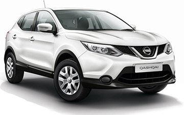 Rent Nissan Qashqai+2 
